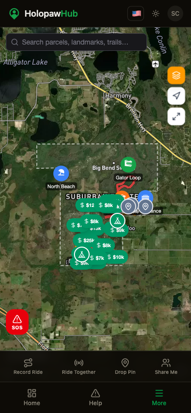 11,000-acre of Trail. Map Every One.